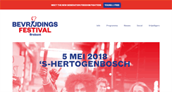 Desktop Screenshot of bevrijdingsfestivalbrabant.nl